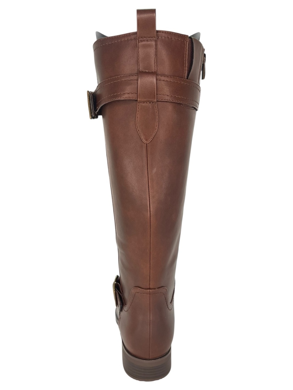 Naturalizer Tiernan Brown Faux Leather Knee High Womens Boots Size 9W - Picture 4 of 15